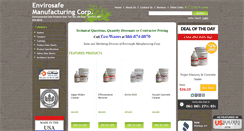 Desktop Screenshot of envirosafemfg.com